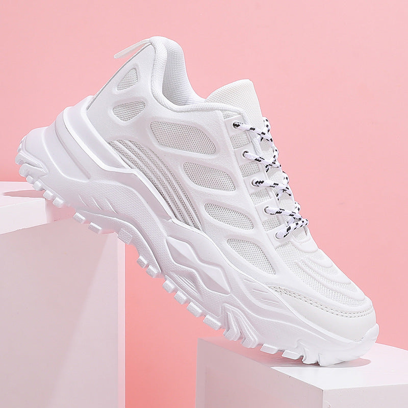 Women’s Chunky Sneakers – Breathable Mesh Casual Sport Shoes