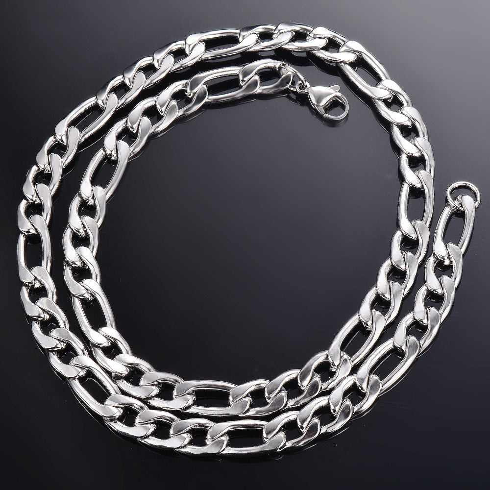 Men’s Cuban Chain – Stainless Steel Street Style Necklace
