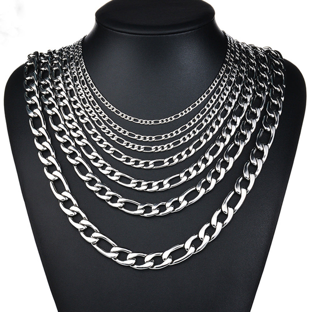 Men’s Cuban Chain – Stainless Steel Street Style Necklace