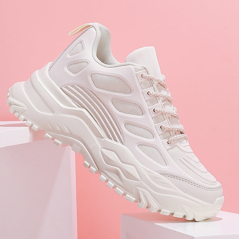 Women’s Chunky Sneakers – Breathable Mesh Casual Sport Shoes