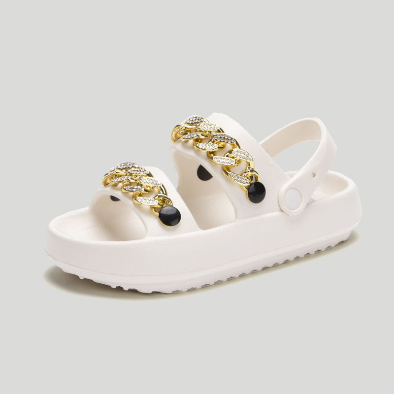 Women’s Thick Sole Slide Sandals – Comfortable EVA Summer Slippers