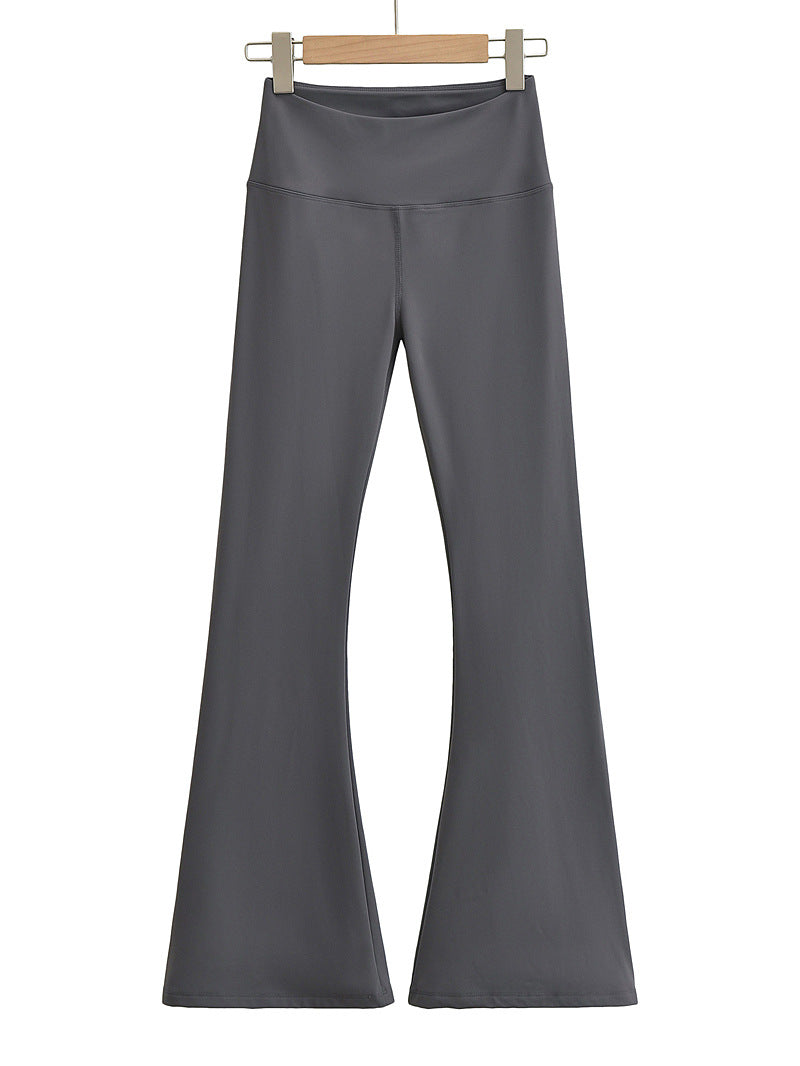 High Waist Flared Yoga Pants – Slim Fit Bell Bottom Leggings