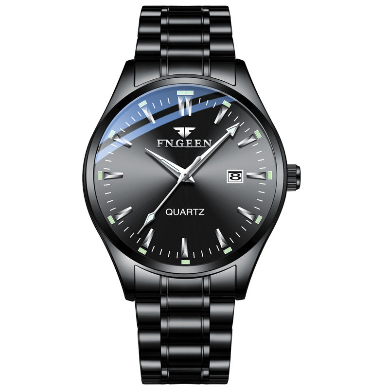 Minimalist Men’s Watch – Elegant Stainless Steel Quartz Watch