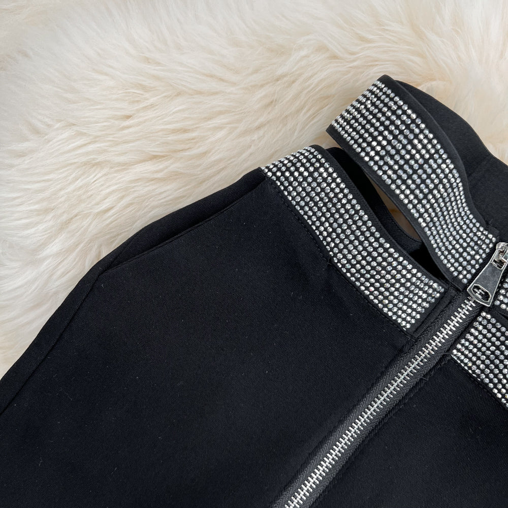 High Waist Slim Fit Black Pants – Elegant Women Trousers