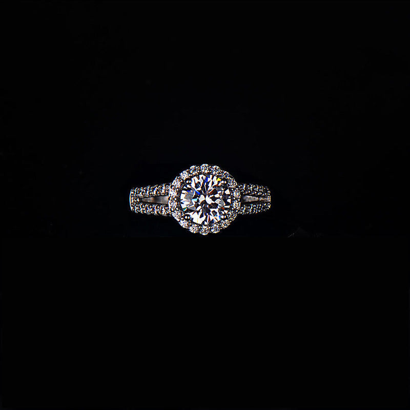 Elegant Diamond Look Ring – Luxury Women’s Jewelry