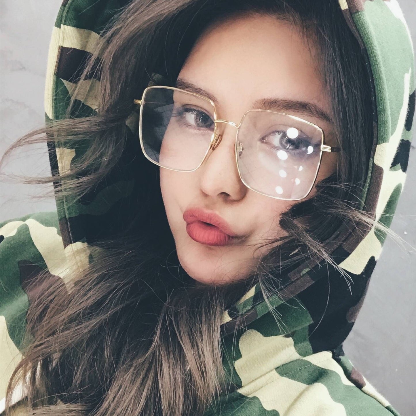 Stylish Square Glasses – Fashion Frame for Women