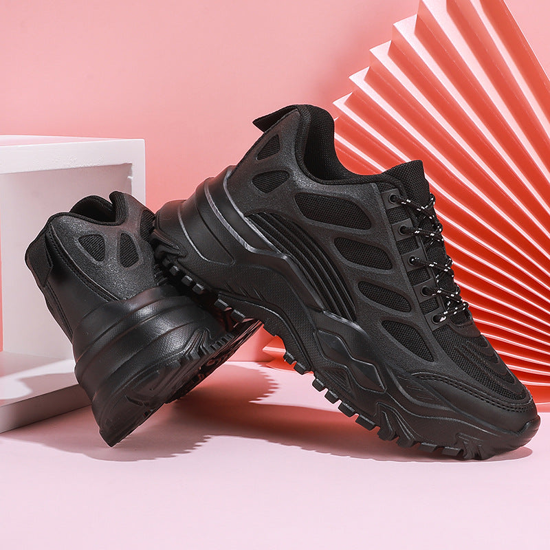 Women’s Chunky Sneakers – Breathable Mesh Casual Sport Shoes