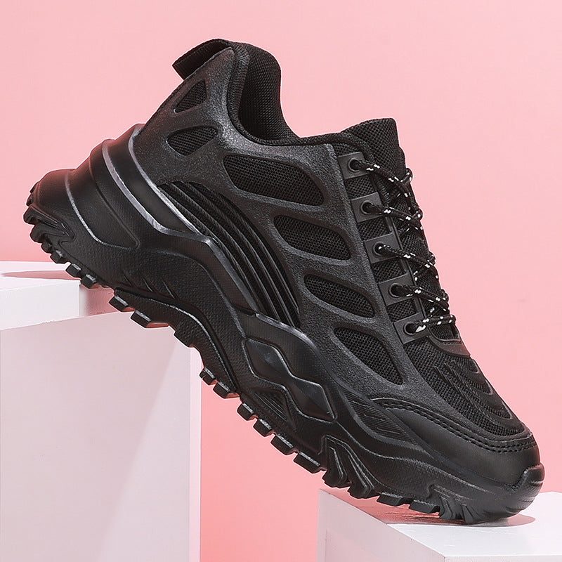 Women’s Chunky Sneakers – Breathable Mesh Casual Sport Shoes